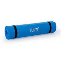 Cosfer 6.5mm Pilates and Yoga Mat - Turquoise