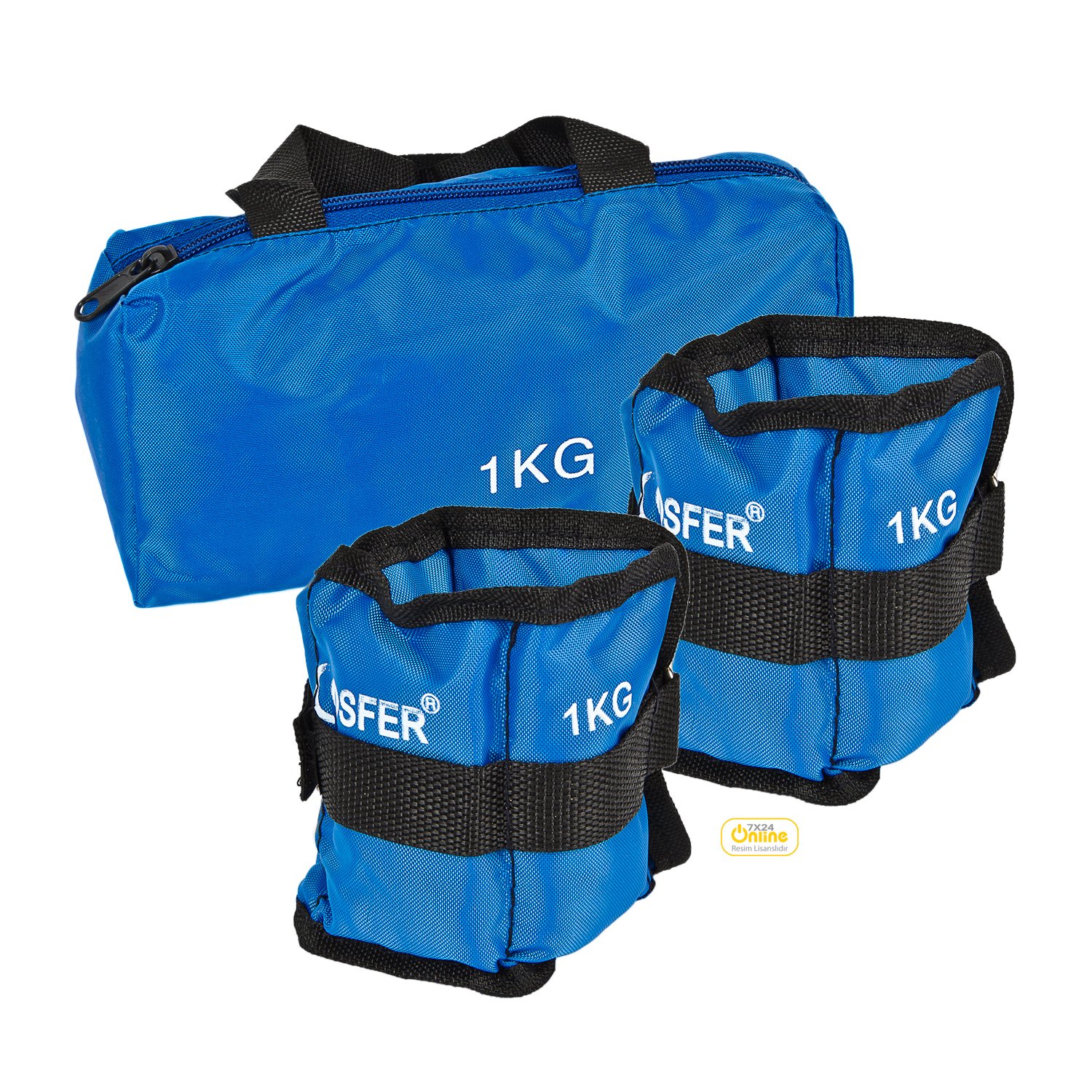 Cosfer CSF1KG Ankle Weights 0.5 x 2 (1 kg total)